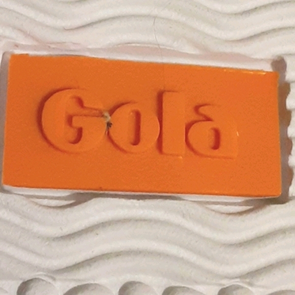 Orange Nubuck Gola Skips - 7 - Picture 7 of 8